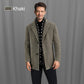 ⏳Tijdelijke Aanbieding⏰Tweed herenjack met witte eendendons voering❄️