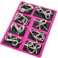 ⏳Tijdelijke Aanbieding⏰Kettingpuzzel: Ontwar de Metaal Links!⛓️