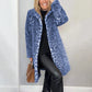 ⏳Tijdelijke Aanbieding⏰Dames medium-lange jas met luipaardprint🧥