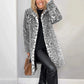 ⏳Tijdelijke Aanbieding⏰Dames medium-lange jas met luipaardprint🧥