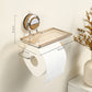 ⏳Tijdelijke Aanbieding⏰Toiletpapierhouder zonder gaten met plankje🚽