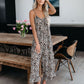 💃Zomeruitverkoop met 50% korting🍃Damesmode Spaghettibandjes Jumpsuit met Print