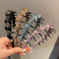 ✨ Haarband met strassstenen en tanden voor vrouwen