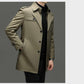 ⏳Tijdelijke aanbieding⏰Halflange trenchcoat voor heren met uitneembare voering