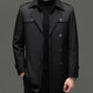 ⏳Tijdelijke aanbieding⏰Halflange trenchcoat voor heren met uitneembare voering