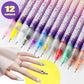 ⏳Tijdelijke aanbieding⏰Set van 12 Nail Art-pennen💅