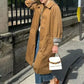 ⏳Spécial à durée limitée⏰Trench-coat femme simple boutonnage à revers🧥