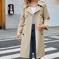 ⏳Flash sale⏰Vintage Lange Trenchcoat voor Vrouwen🧥
