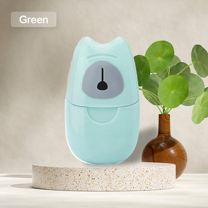 ⏳Tijdelijke Aanbieding⏰Wegwerp Reiszeep Vellen (Doosje met 50 stuks)🧼