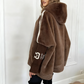 ⏳Begränsad tid 50 % rabatt⏰Casual huva med dragkedja för damer🧥