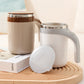 ⏳Begränsad tid 50 % rabatt⏰Automatisk magnetisk rörande kaffemugg med lock☕🌀