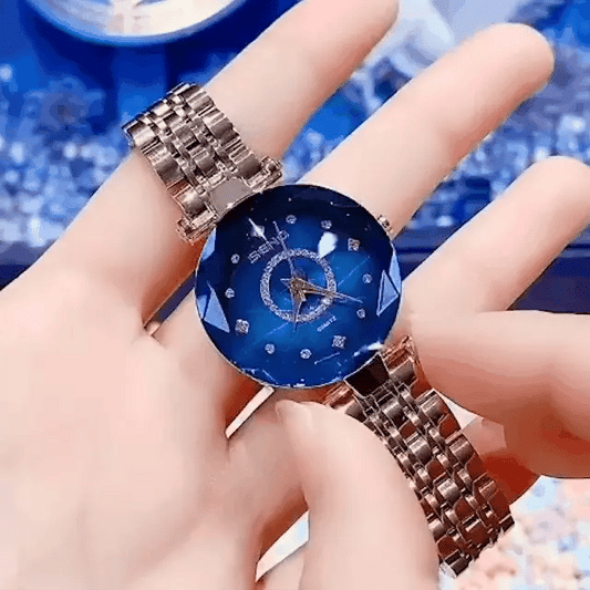 ⏳Begränsad tid 50 % Rabatt⏰Elegant glänsande damklocka⌚💎