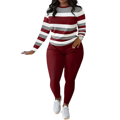 ⏳Begränsad tid 50 % rabatt⏰Damms Casuals 2-delade set👚👖