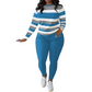 ⏳Begränsad tid 50 % rabatt⏰Damms Casuals 2-delade set👚👖