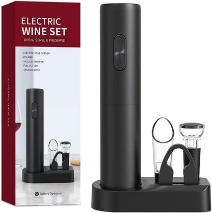 ⏳Begränsad tid 50 % Rabatt⏰Elektrisk korketrekker sett🍷🤹